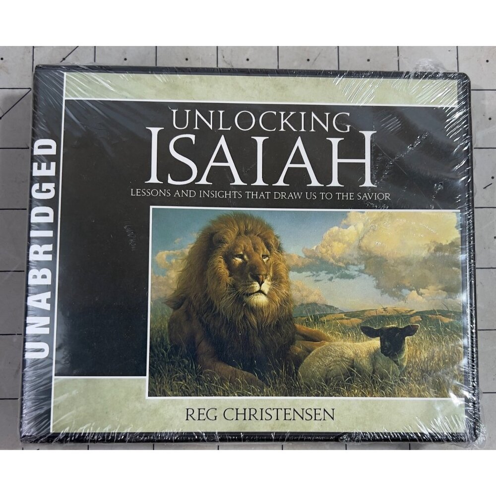 Unlocking Isaiah Audiobook Unabridged By Reg Christensen New Sealed